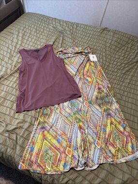 LuLaRoe maxi skirt NWT